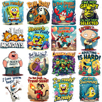 Load image into Gallery viewer, 85 Cartoons Mixed Pop culture Designs Bundle SVG
