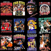Load image into Gallery viewer, 67 Basketball Players Teams Bootleg Designs Bundle PNG
