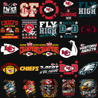 Load image into Gallery viewer, 140 Football &amp; Super Bowl Designs Bundle PNG
