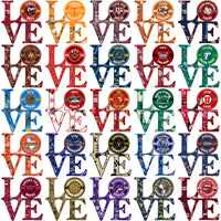 Load image into Gallery viewer, 120 College Football LOVE NCAA Teams Designs Bundle PNG
