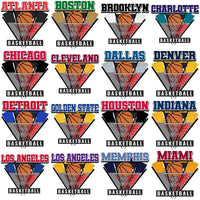 Load image into Gallery viewer, 30 Basketball Teams Basketball Label Designs Bundle PNG
