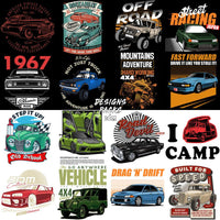 Load image into Gallery viewer, 100 Cars Classics Best Designs Bundle PNG
