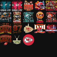Load image into Gallery viewer, 140 Football &amp; Super Bowl Designs Bundle PNG

