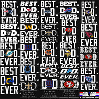 Load image into Gallery viewer, 190 Dad Father&#39;s Day Mixed Designs Bundle PNG
