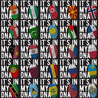 Load image into Gallery viewer, 190 In My DNA Fingerprint Flags World Countries Designs Bundle PNG
