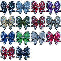 Load image into Gallery viewer, 30 Soccer Teams Bling Bow Designs Bundle PNG
