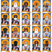Load image into Gallery viewer, 115 Funny Dogs &amp; Cats Saints Designs Bundle PNG
