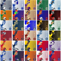 Load image into Gallery viewer, 125 NCAA College Sports GO Wrap Helmet Tumbler Wrap Bundle JPG
