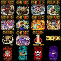 Load image into Gallery viewer, 40 One Piece Gold Anime Designs Bundle PNG
