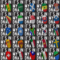Load image into Gallery viewer, 190 In My DNA Fingerprint Flags World Countries Designs Bundle PNG
