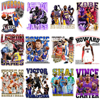 Load image into Gallery viewer, 36 Basketball Vintage Bootleg Players Designs Bundle PNG
