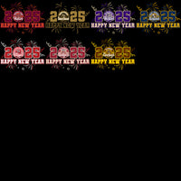 Load image into Gallery viewer, 120 College Football NCAA Teams Happy New Year 2025 Designs Bundle PNG
