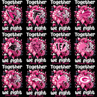 Load image into Gallery viewer, 32 Breast Cancer Awareness Football Teams Designs Bundle PNG

