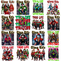 Load image into Gallery viewer, 20 Christmas Thug Life Designs Bundle PNG
