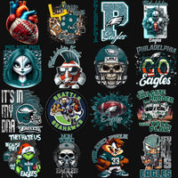 Load image into Gallery viewer, 72 Philadelphia Eagles Super Bowl 2025 Football Designs Bundle PNG
