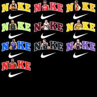 Load image into Gallery viewer, 99 Basketball Players Swoosh Designs Bundle PNG
