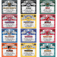 Load image into Gallery viewer, 32 Ice Hockey Teams Budweiser Wrap Tumbler Wrap Bundle JPG
