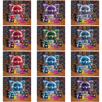 Load image into Gallery viewer, 30 Basketball Teams Care Bear Box Tumbler Wrap Bundle JPG
