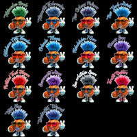 Load image into Gallery viewer, 30 Basketball Teams Basketball Mohawk Designs Bundle PNG
