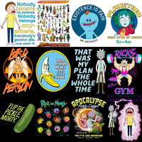 Load image into Gallery viewer, 100 Cartoon Rick Series Morty Designs Bundle PNG
