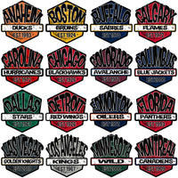 Load image into Gallery viewer, 32 Ice Hockey Teams Shield v2 Designs Bundle PNG
