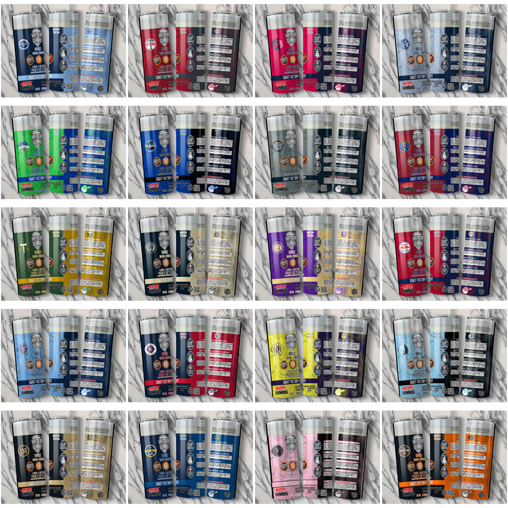 30 Soccer USA Teams Hater Guard Tumbler Wrap Bundle JPG