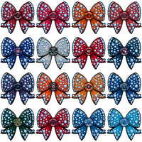 Load image into Gallery viewer, 30 Baseball Teams Bling Bow Designs Bundle PNG
