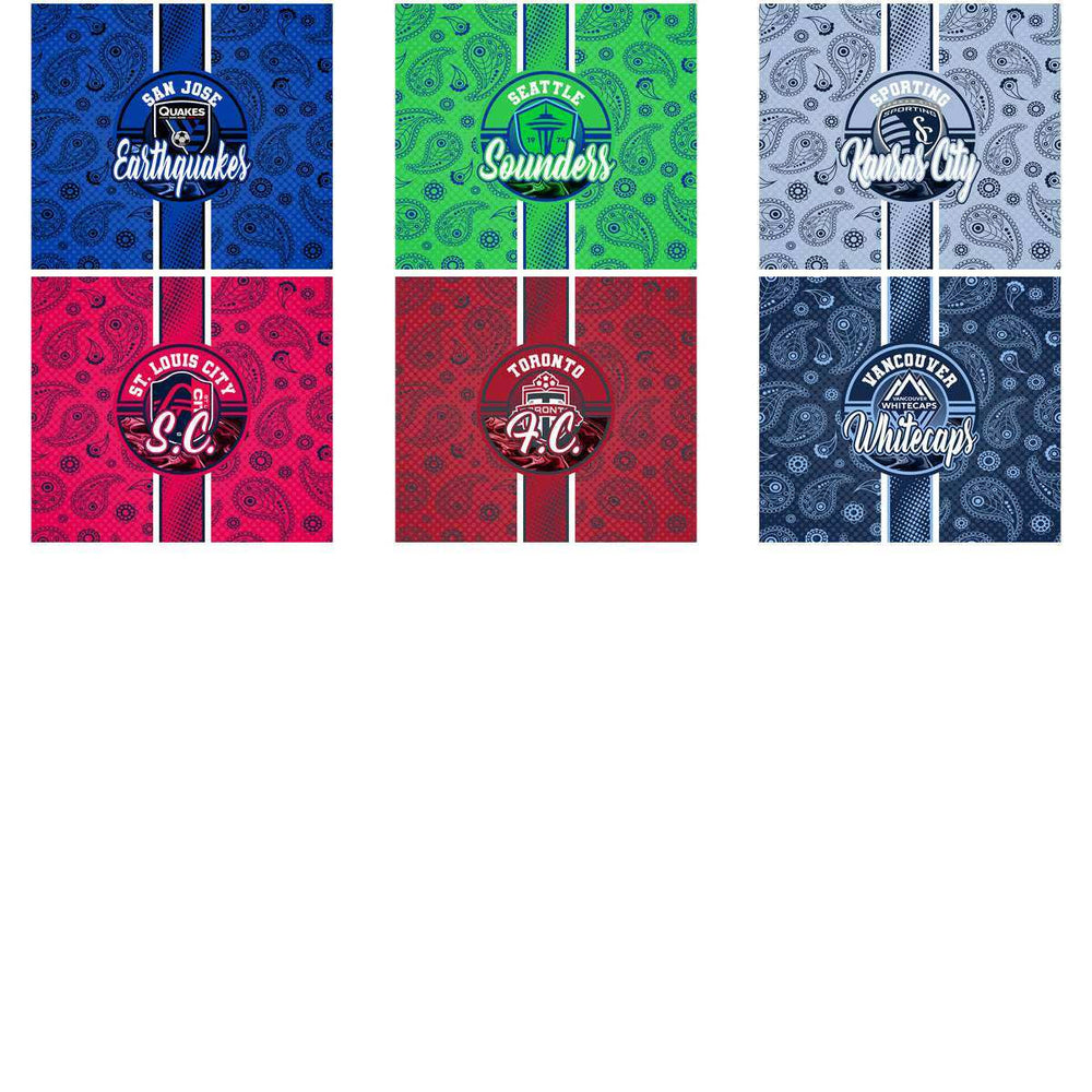30 Soccer USA Teams Handkerchief Wraps Tumbler Wrap Bundle JPG
