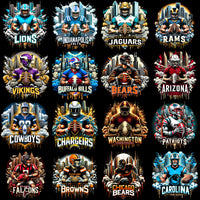 Load image into Gallery viewer, 32 Football Teams Player Designs Bundle PNG
