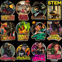 Load image into Gallery viewer, 76 Old Best Movies Classics Vintage Designs Bundle PNG
