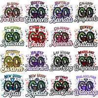 Load image into Gallery viewer, 23 Lacrosse League GO Team Name Designs Bundle PNG
