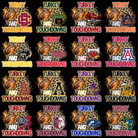 Load image into Gallery viewer, 123 College NCAA Turkey PNG Designs Bundle
