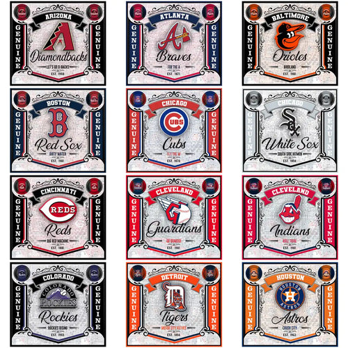 Vintage MLB team logo designs for DTF, DTG, embroidery – print-ready PNG, SVG, PES bundles