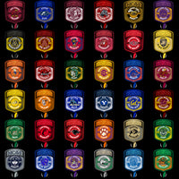 Load image into Gallery viewer, 126 College NCAA Shield v4 PNG Designs Bundle
