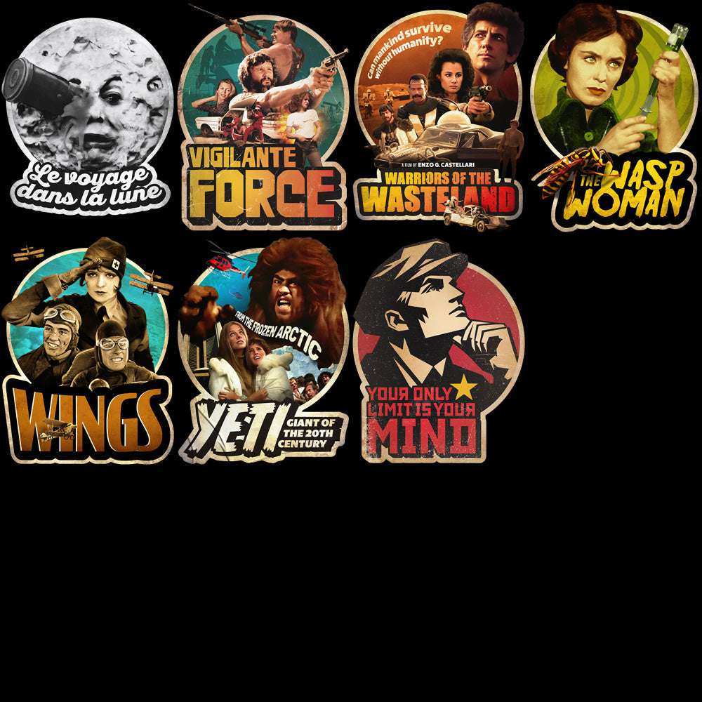 76 Old Best Movies Classics Vintage Designs Bundle PNG