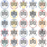 Load image into Gallery viewer, 62 College NCAA Teams Go Team Circle Basketball Designs Bundle PNG
