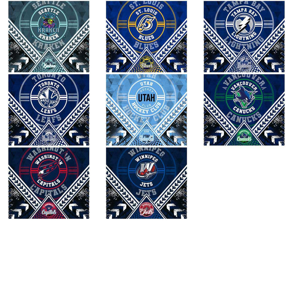 32 Ice Hockey Teams Diamond Circle Tumbler Wrap Bundle JPG
