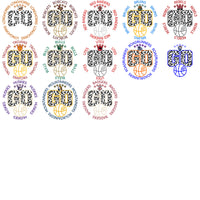 Load image into Gallery viewer, 62 College NCAA Teams Go Team Circle Basketball Designs Bundle PNG
