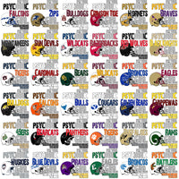 Load image into Gallery viewer, 122 College NCAA Psycho Girl PNG Designs Bundle
