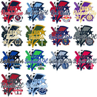 Load image into Gallery viewer, 30 Soccer Teams Go Team Bolt Designs Bundle PNG
