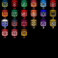 Load image into Gallery viewer, 126 College NCAA Shield v4 PNG Designs Bundle
