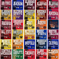 Load image into Gallery viewer, 142 NCAA College Sports Grunge Split Tumbler Wrap Bundle JPG
