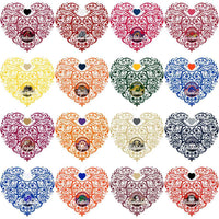 Load image into Gallery viewer, 55 College NCAA Teams Fancy Heart Designs Bundle PNG
