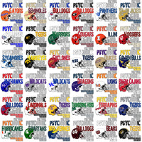 Load image into Gallery viewer, 122 College NCAA Psycho Girl PNG Designs Bundle
