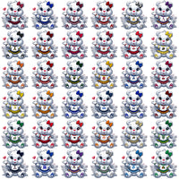 Load image into Gallery viewer, 126 College NCAA Carebear Cheerleader PNG Designs Bundle
