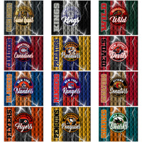Load image into Gallery viewer, 32 Ice Hockey Teams Diamond Thunder Tumbler Wrap Bundle JPG
