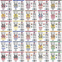 Load image into Gallery viewer, 128 NCAA College Sports Bud Light Seltzer Tumbler Wrap Bundle JPG
