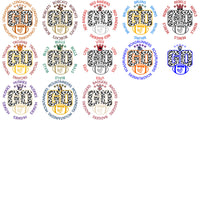 Load image into Gallery viewer, 62 College NCAA Teams Go Team Circle CFB Designs Bundle PNG
