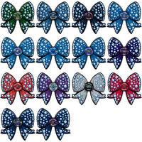Load image into Gallery viewer, 30 Basketball Teams Bling Bow Designs Bundle PNG

