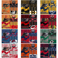 Load image into Gallery viewer, 32 Ice Hockey Teams Distressed BG Tumbler Wrap Bundle JPG
